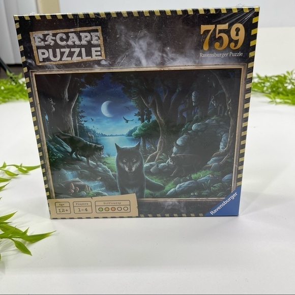 Ravensburger Escape Puzzle THE CURSE OF THE WOLVES 759 Pieces NEW SEALED - Picture 2 of 3
